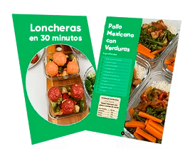 Libro de recetas Comidas en 30 minutos